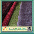 Custom Made Chenille Fabric Polyester Fabric Flocking Fabric for Sofa Upholstery